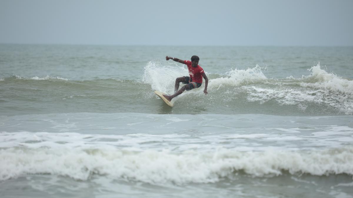 Indian Open of Surfing 2023 Chennai’s Kishore Kumar shines in opening